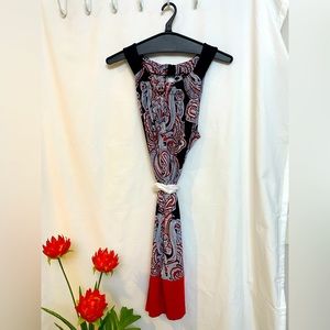 Cute paisley dress! Size 14